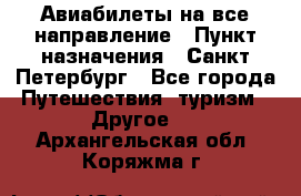 Авиабилеты на все направление › Пункт назначения ­ Санкт-Петербург - Все города Путешествия, туризм » Другое   . Архангельская обл.,Коряжма г.